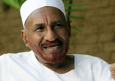الصادق المهدي رئيس حزب الأمة القومي المعارض بالسودان - أرشيفية